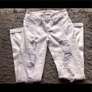 White Ripped / Distressed Jeans